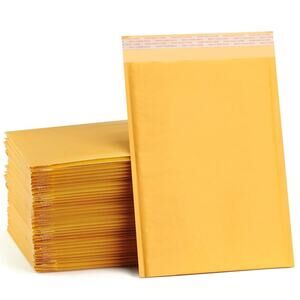 #4 9.5x14.5 Kraft Bubble Padded Envelopes Mailers Yellow Shipping Bags Mailing